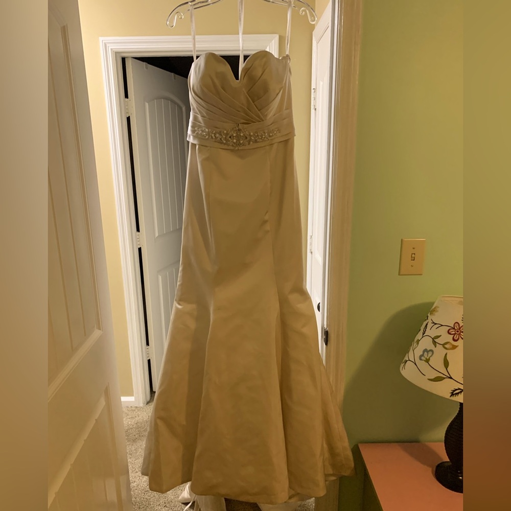Private Label Latte Wedding Gown